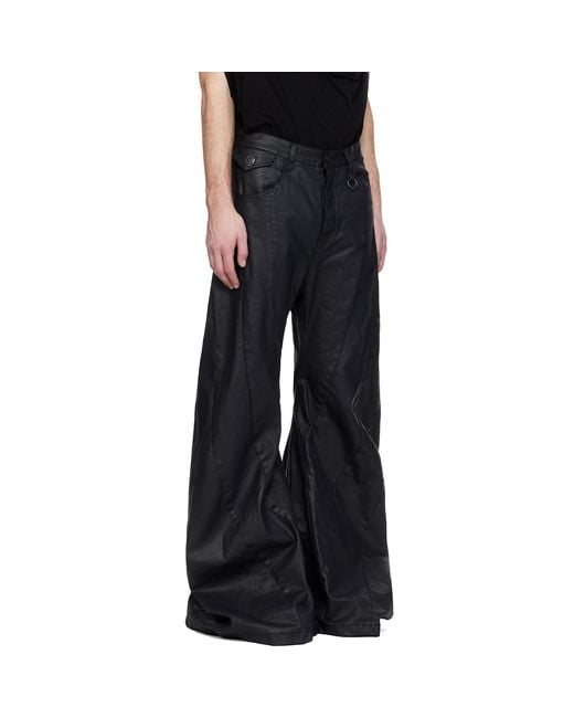 Julius Black Bending Tuba Jeans for men