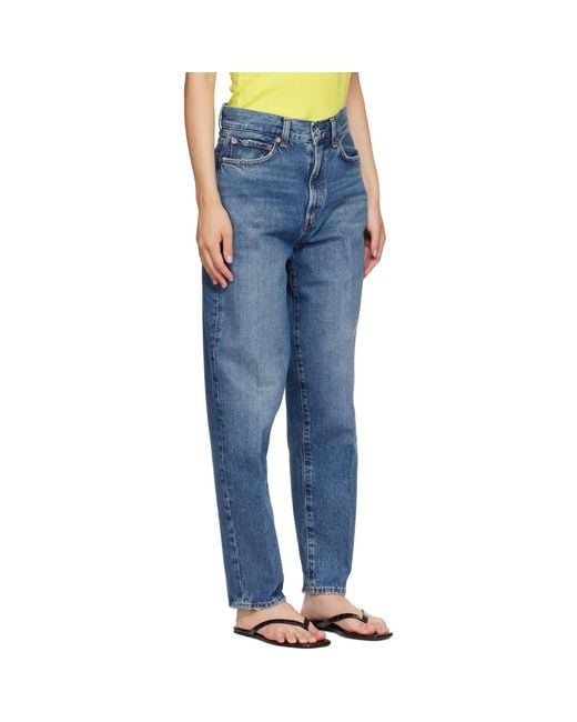 Agolde Blue 80's Jeans