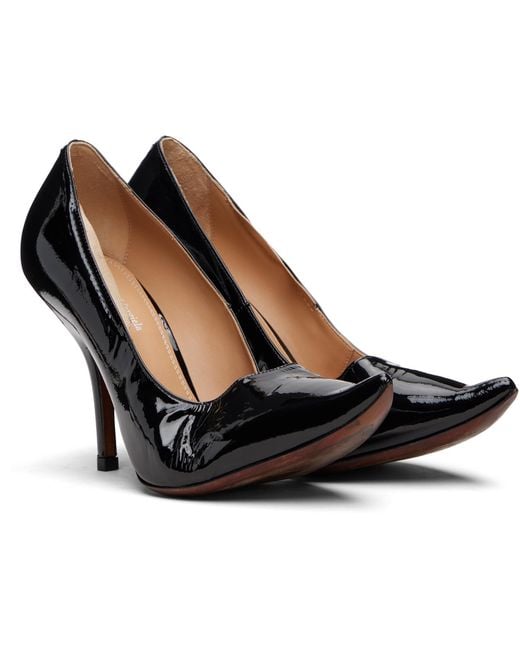 Maison Margiela Black Loved To Death Heels