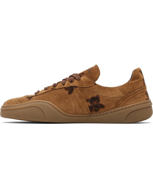 Acne Black Lace-Up Sneakers for men