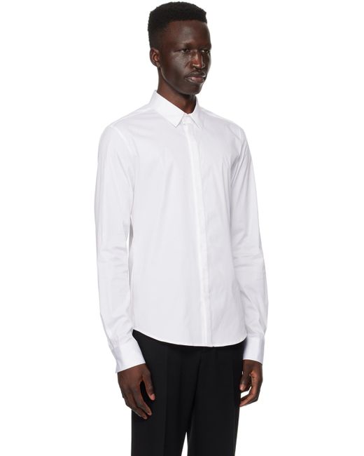Wooyoungmi Black White Button Shirt for men