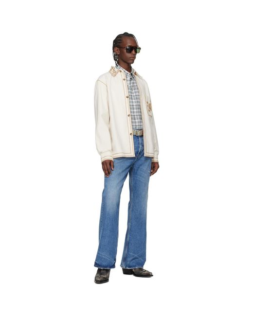 Isabel Marant Natural Off- Rudy Overshirt for men