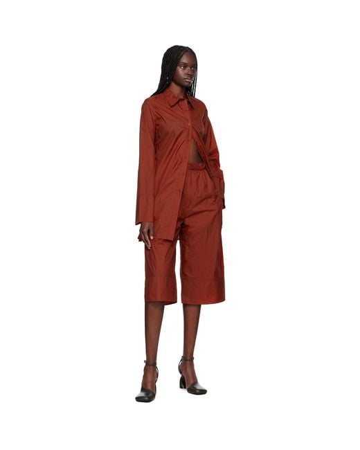 Renaissance Renaissance Red Jill Nylon Shirt