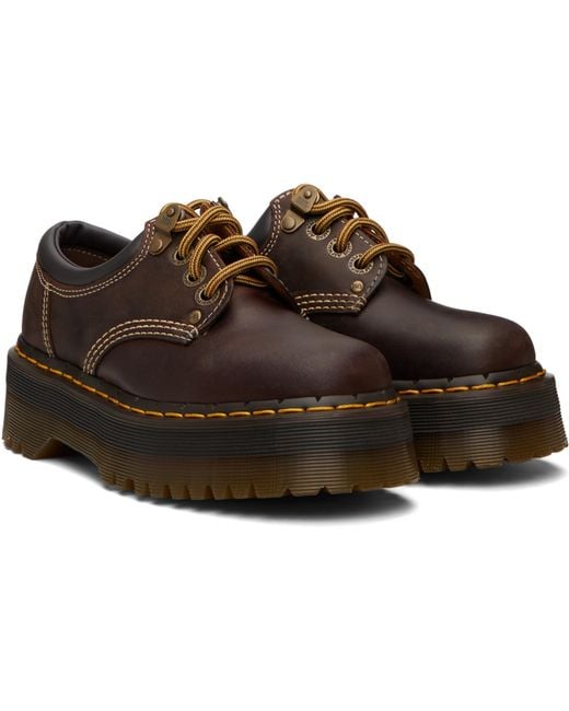 Dr. Martens Brown 8053 Arc Platform Casual Derbys