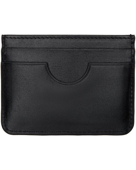 Porte-Carte Noir En Cuir À Logo Ami De Cœur AMI pour homme en coloris Black