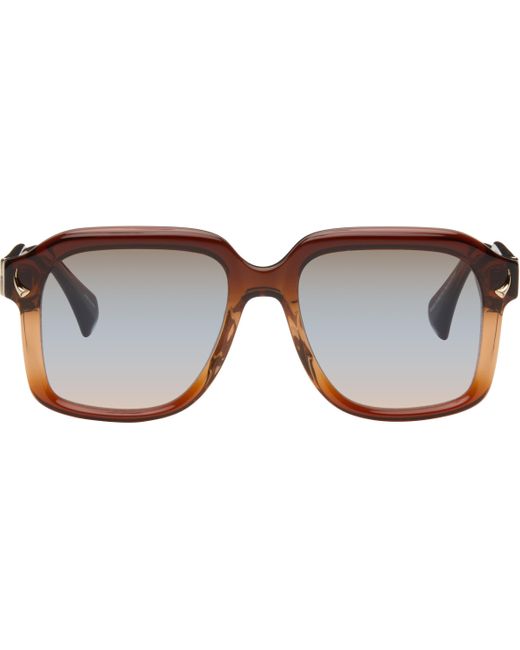 Vivienne Westwood Black Square Sunglasses for men
