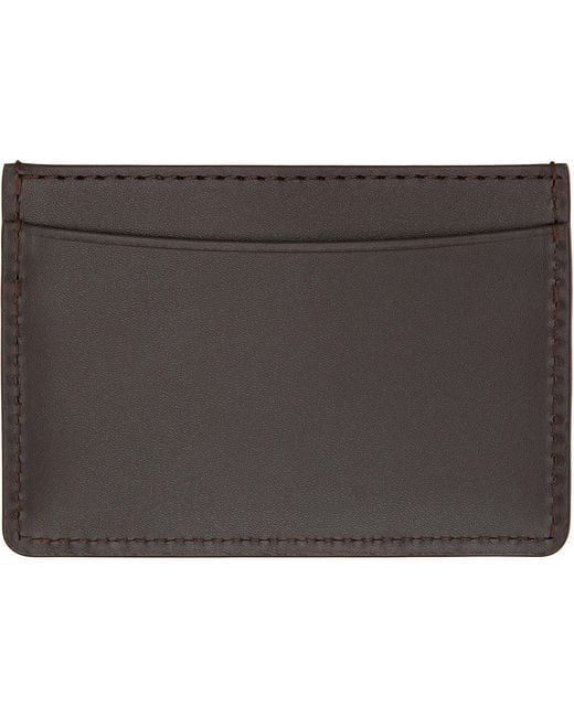A.P.C. Multicolor André Card Holder for men