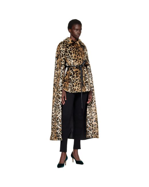 Anna Sui Multicolor Cape Coat