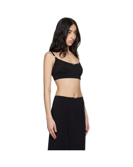 Rabanne Black Bow Top