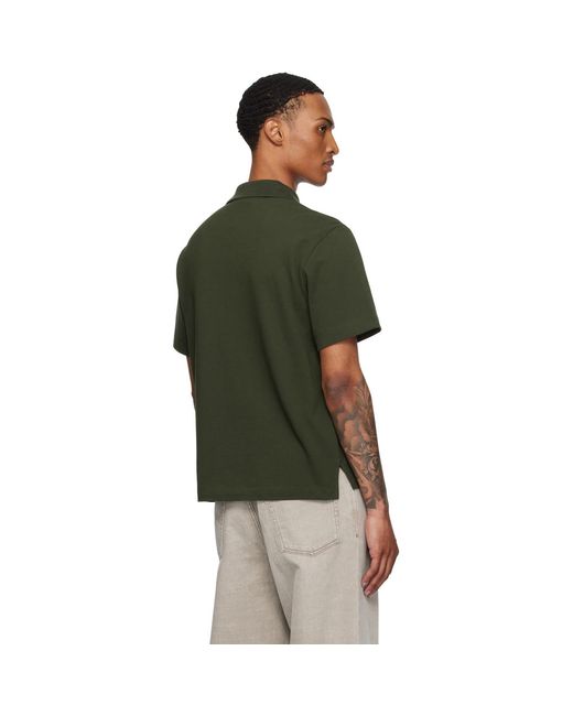 Moncler Green Archivio Creativo Polo for men