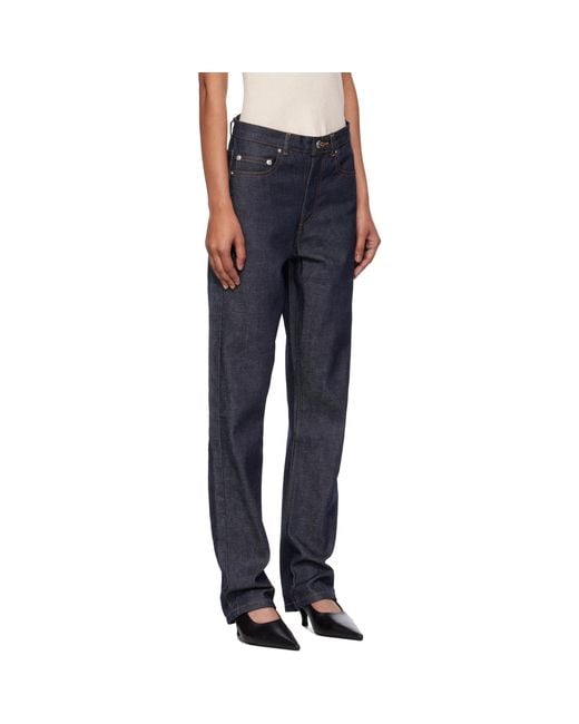 A.P.C. Blue Standard Jeans