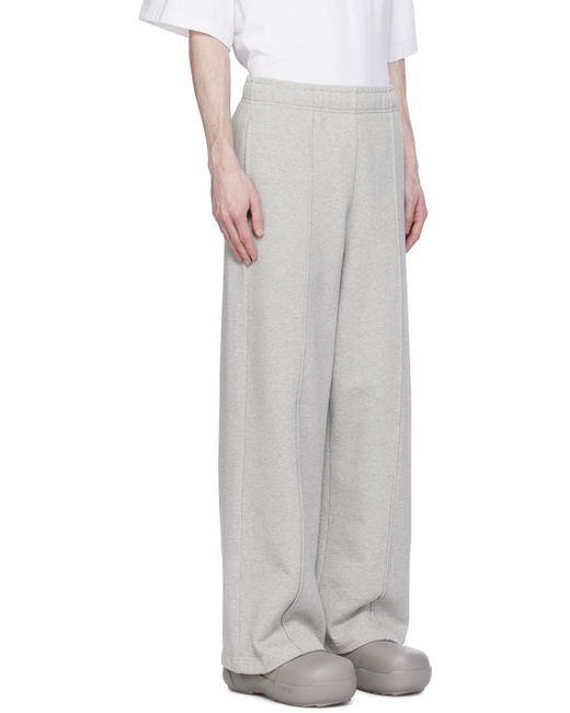 Pantalon de survêtement gris à coutures pincées Ambush pour homme en coloris White