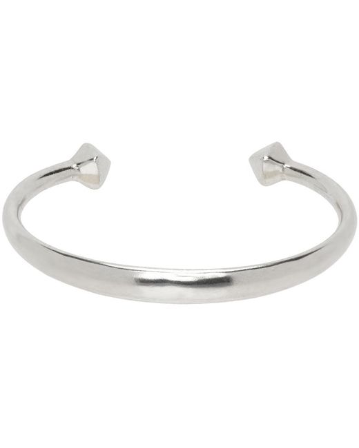 Isabel Marant Black Silver Ring Man Bracelet for men