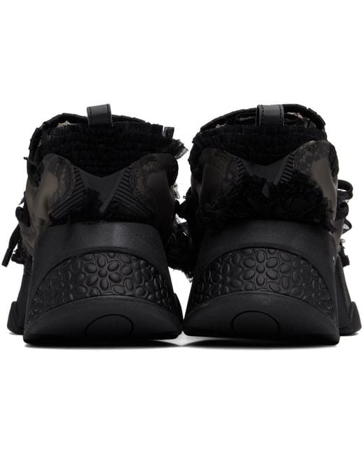Noir Kei Ninomiya Reebok Edition Fully Fully Sneakers in Black | Lyst