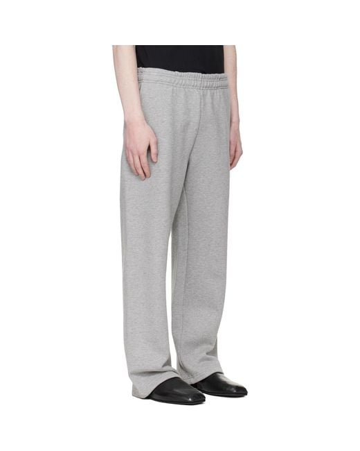 Entire studios White Straight Leg Sweatpants for men