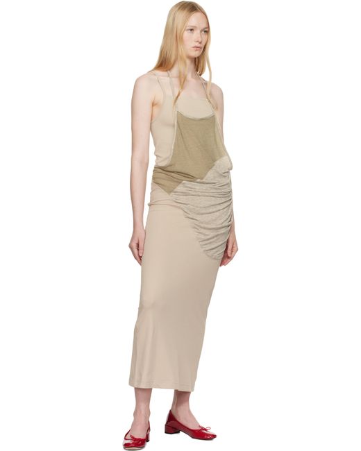 OPEN YY Black Layered Halter Neck Maxi Dress