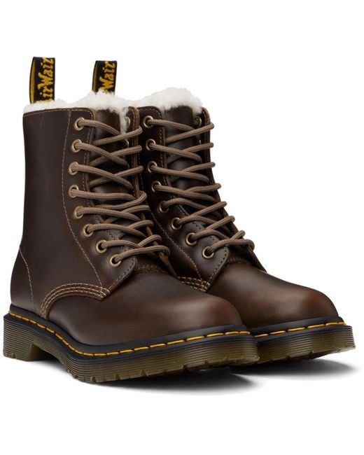 Dr. Martens Brown 1460 Pascal Serena Boots