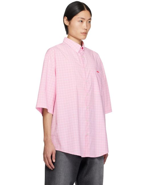 Abra Pink Ssense Exclusive Shirt for men