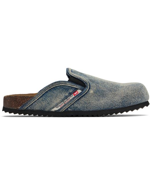 メンズ DIESEL ブルー D-Woodstock ミュール Black