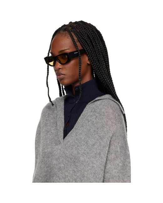 Prada Black 'Prada Symbole' Sunglasses for men
