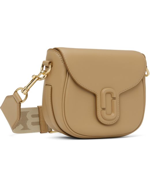 Marc Jacobs タン 'The Covered J Marc' サドルバッグ Black