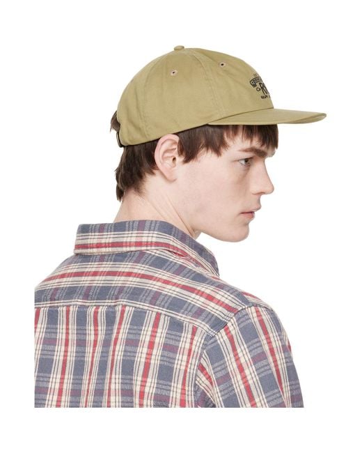 RRL Green Ranch Logo Twill Ball Cap for men
