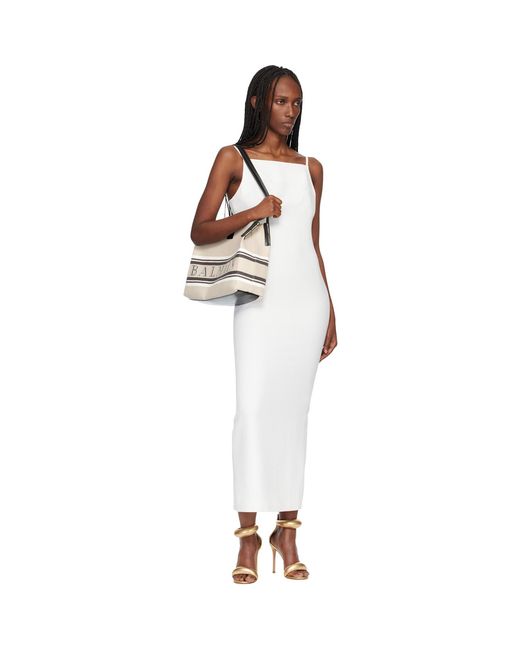 Balmain Metallic Small Release Shopper Bag