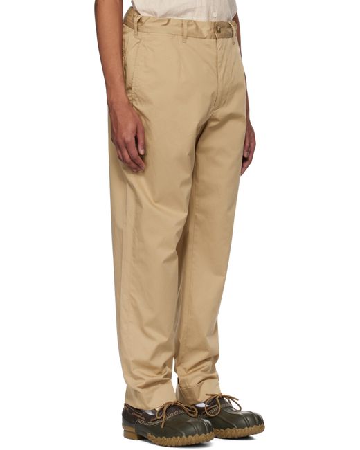Engineered Garments Natural Andover Trousers for men