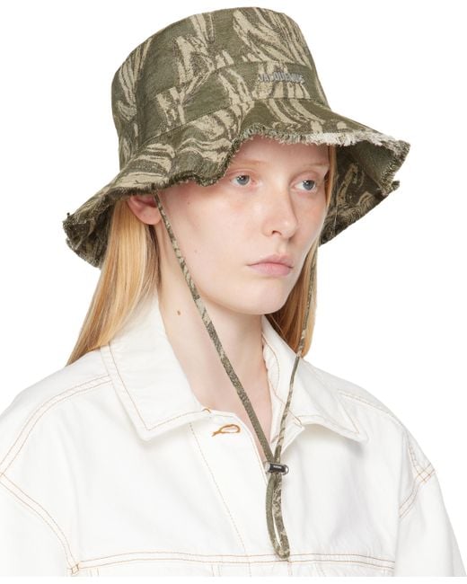 Jacquemus カーキ 'The Artichaut' バケットハット Natural