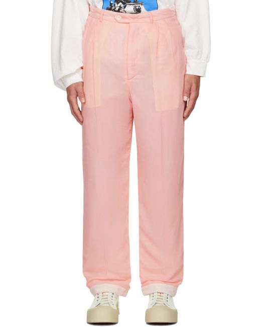 Magliano Pink Confetto Trousers for men