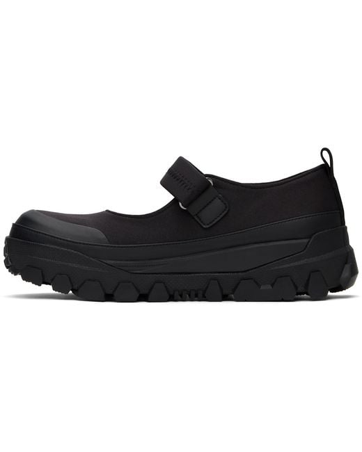 Amomento Black Vibram Mary Jane Ballerina Flats