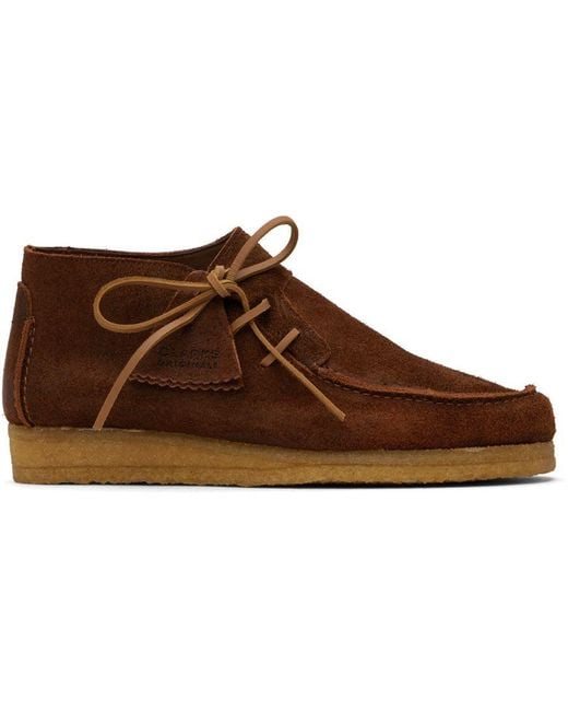 clarks tan leather boots