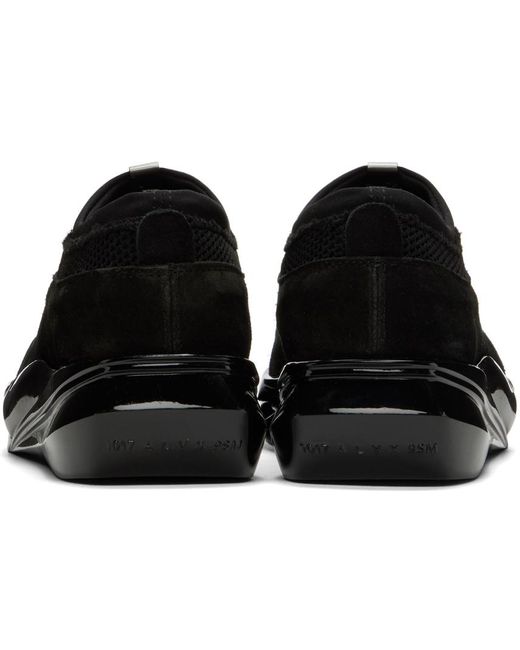 1017 ALYX 9SM Black Slip On Mono Sneakers