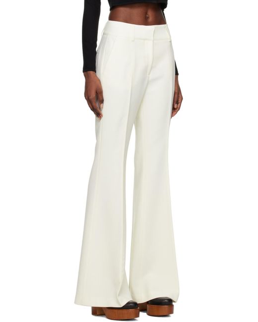 Gabriela Hearst Off-white Rhein Trousers