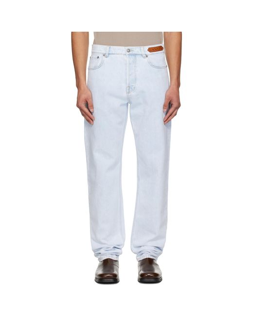 Lanvin White Regular Jeans for men