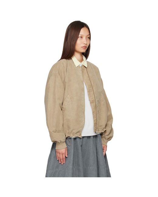 YMC Natural Basement Bomber Jacket