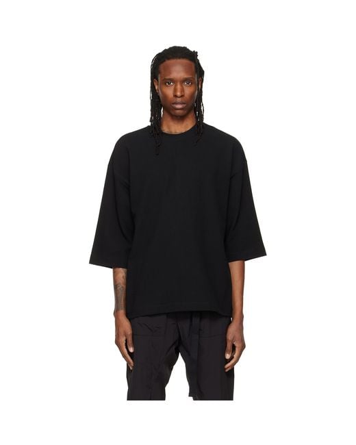 Thom Krom Black Ts 1000 T-Shirt for men