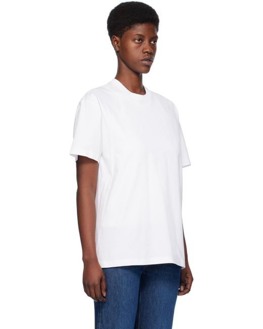 Totême  Toteme Off-white Straight T-shirt