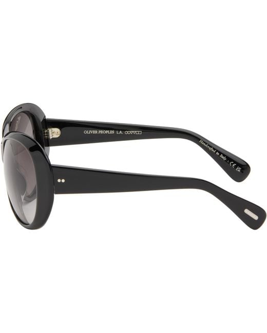 Oliver Peoples Black Maridan Sunglasses