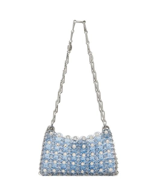 Rabanne Blue 1969 Nano Shoulder Bag