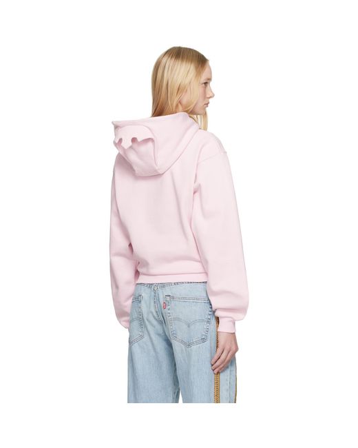 Coperni Pink Disney Crown Hoodie