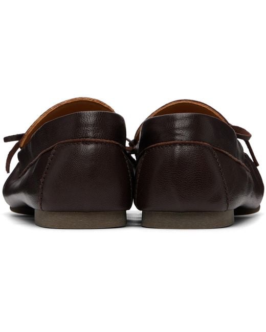 A.P.C. Black 'Les Mocassins Souples' Loafers for men
