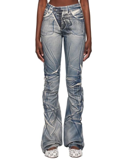 OTTOLINGER Black Ssense Exclusive Blue Jeans
