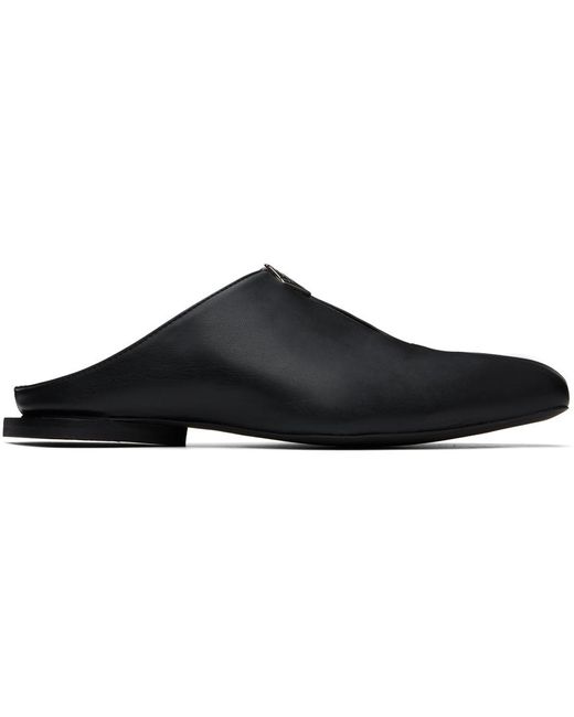 GmbH Black Jamal Slit Slippers for men