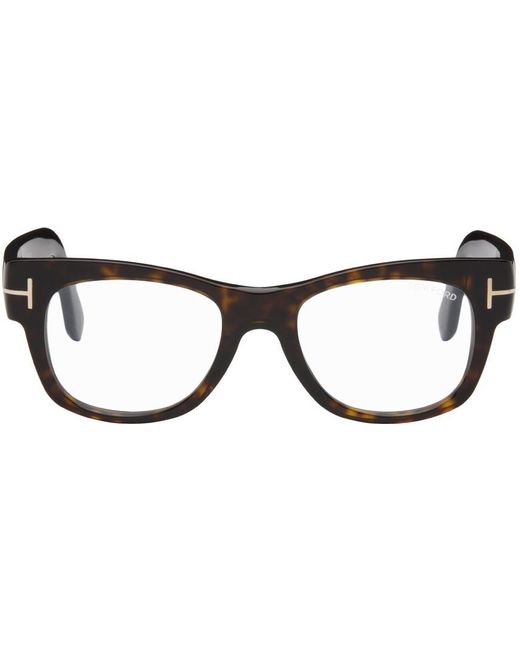 Tom Ford Black Square Glasses for men