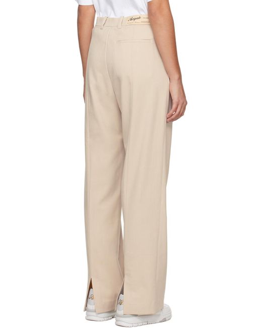 Axel Arigato Natural Arch Slit Trousers