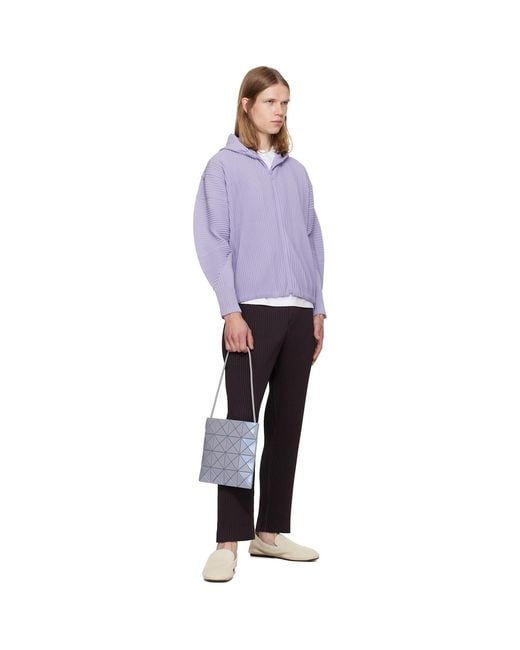 Issey Miyake Blue Lucent One-Tone Bag for men