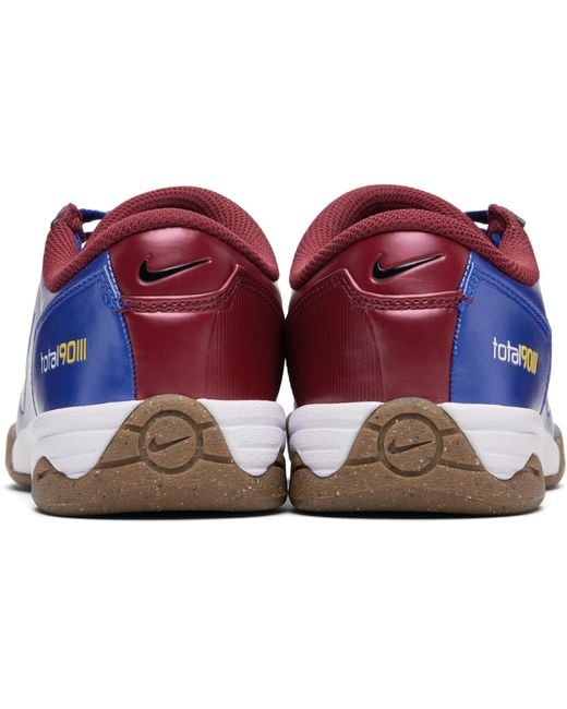 Nike Blue Burgundy Total 90 Sneakers for men