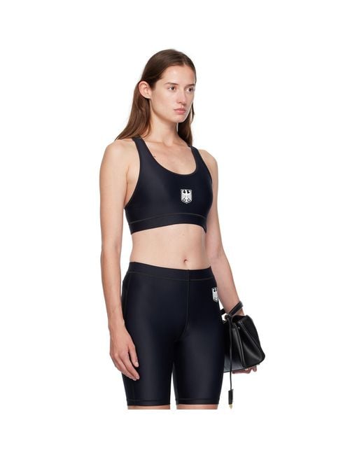 Vetements Black Eagle Sport Bra