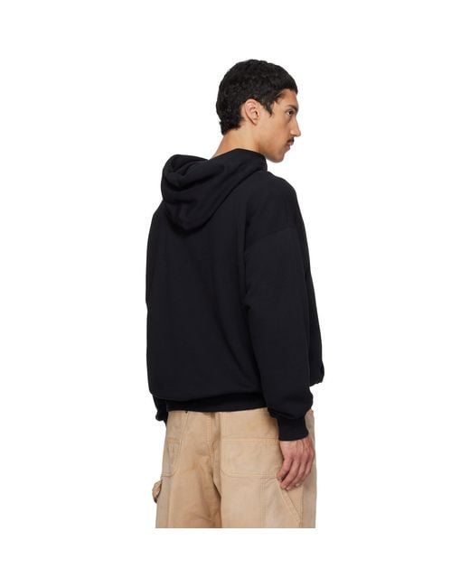 Off-White c/o Virgil Abloh Black Small Arrow Skate Hoodie for men